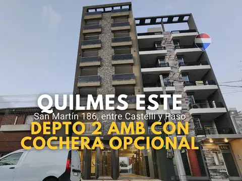 VENTA DEPTO 2 AMB A ESTRENAR EN QUILMES ESTE