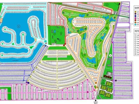 Lote en  barrio tres pinos