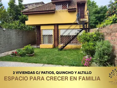 Casa 3 ambientes en Villa Ballester | 2 viviendas en lote propio ideal renta o 2 familias