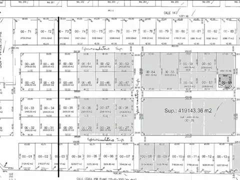 Terreno en Venta de 3088,0 m2