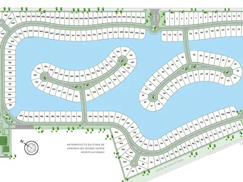 Terreno en venta Barrio San Pedro a la laguna, Isla