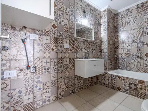 Departamento 2 ambientes con 1 baño