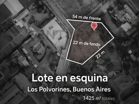 VENTA DE TERRENO 1425M2 APTO COMERCIAL (GALPON-DEPOSITO)- (APTO CREDITO) ruta 19
