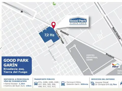 Galpon en Alquiler en Garin, USD 35.200