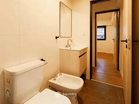 Departamento 2 ambientes con 1 baño
