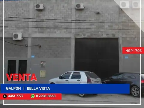 GalpÃ³n - Venta - Argentina, Bella Vista - Av. Pres. Arturo U. Illia 1857