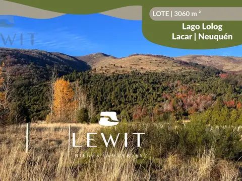 VENTA LOTE EN LAGO LOLOG | 3060 m² | CON ESCRITURA