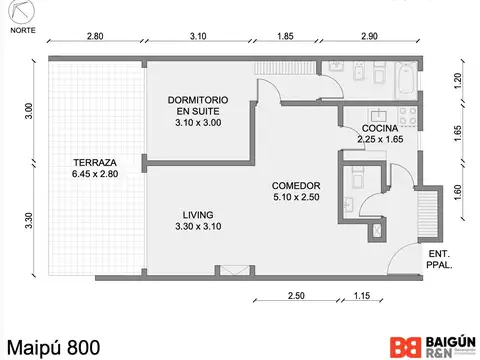 Departamento en Venta en Microcentro, USD 95.000