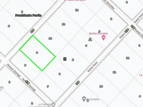 Terreno en Venta 50  mts Frente