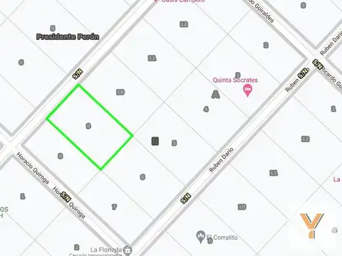 Terreno en Venta 50  mts Frente