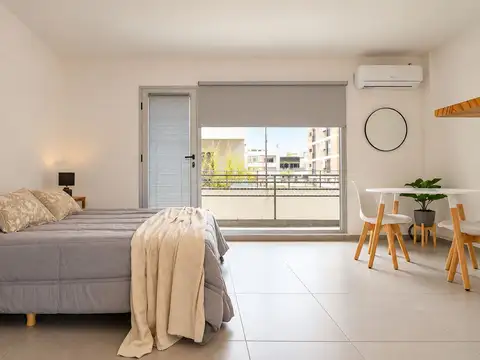 Alquiler monoambiente palermo amoblado y balcon