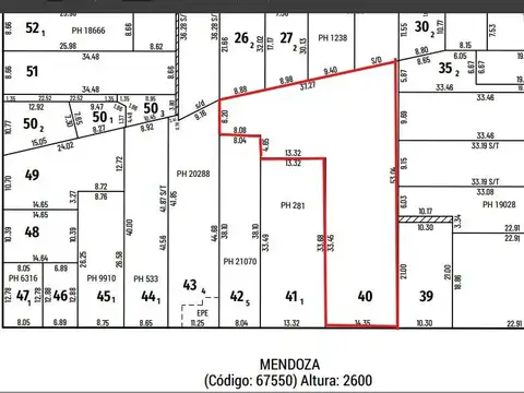 Terreno en Nuestra Señora de Lourdes