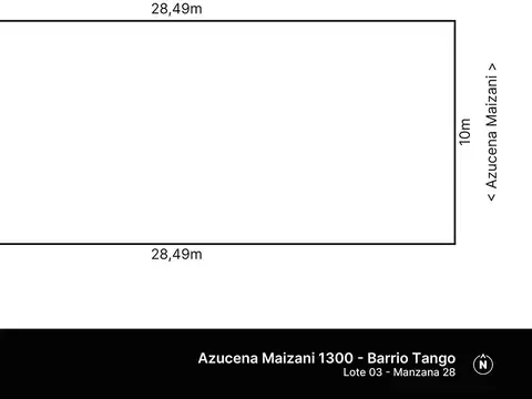 Terreno en Venta de 285,0 m2