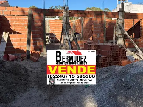 Venta Depto. Tipo Casa 3 Ambientes Calle 42 Entre 4 Y 5 Santa Teresita Anticipo y Cuotas 