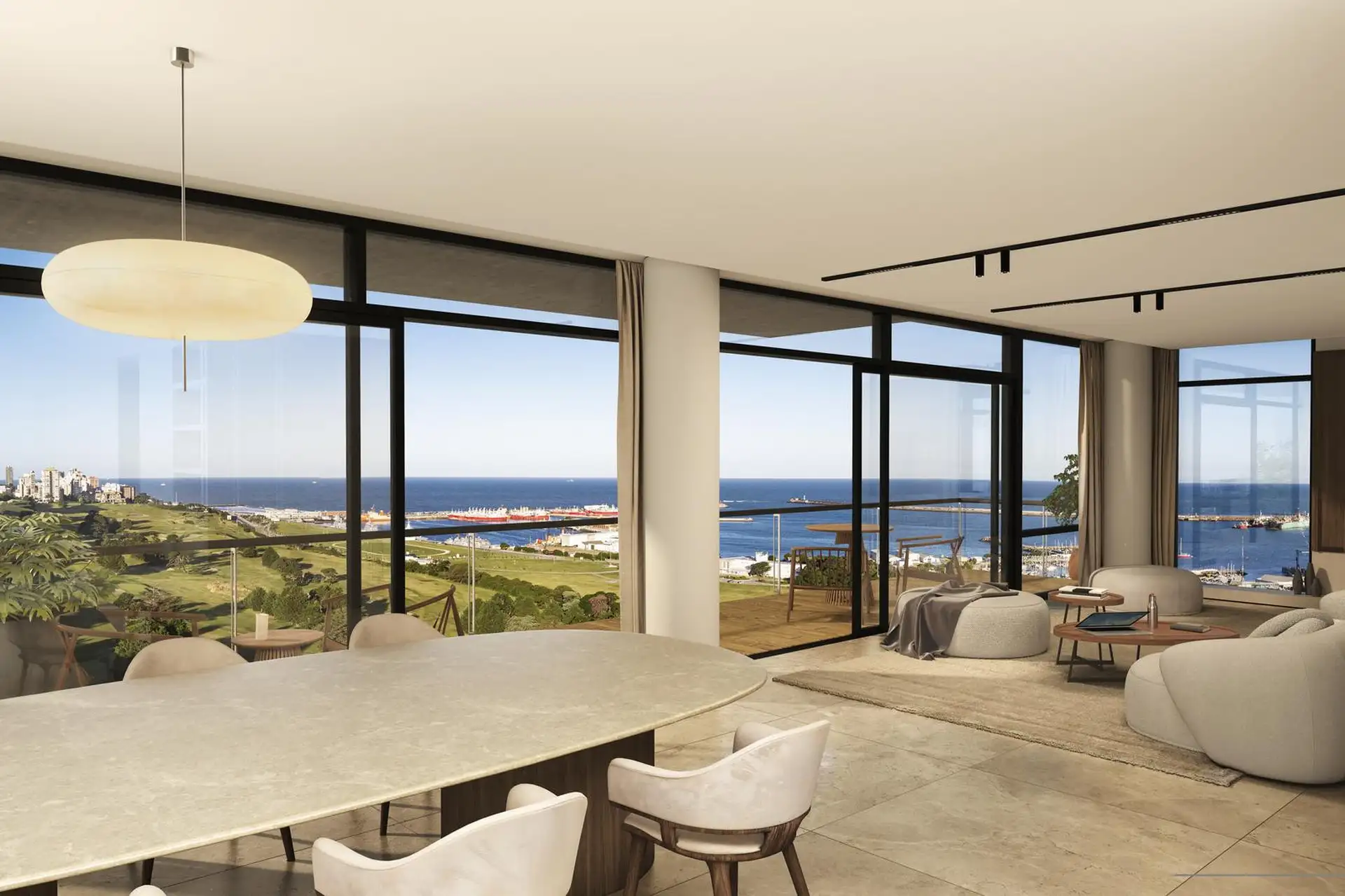 Depto 3 amb a estrenar, 102m² con balcón y vistas al Golf — Playa Grande