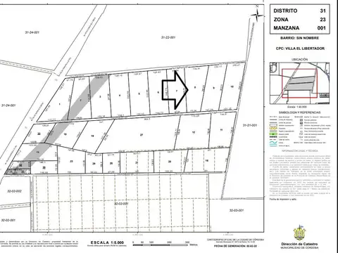 Terreno en Venta en Córdoba, USD 350.000