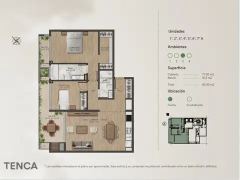 Departamento en Venta al Norte
