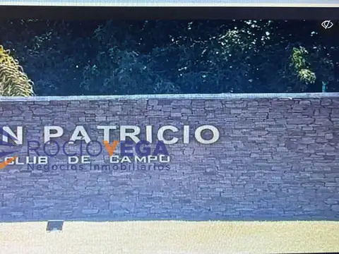 Lote en venta en Club de Campo San Patricio  ,Francisco  Alvarez,Moreno