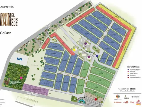 Lote de 564 m² en venta Barrio Privado El Bosque