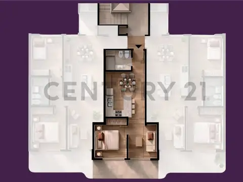 Departamento en Venta de 2 dormitorios