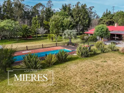 Chacra con casa en venta 5dorm en exclusividad ref 6786