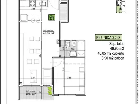 Departamento en Venta en Villa Adelina, USD 108.000