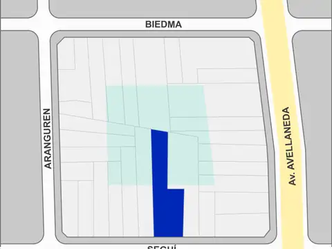 Terreno en Venta de 837,0 m2