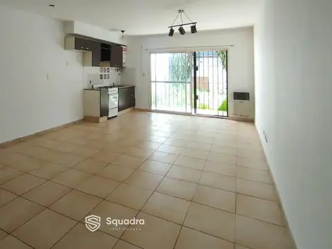 VENTA - Departamento monoambiente con jardín - Luis Agote, Rosario - APTO CRÉDITO.