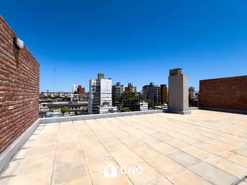 Departamento 2 ambientes con 1 baño