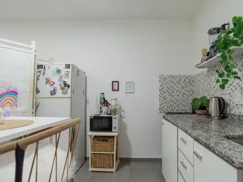 Departamento 2 ambientes con 1 baño