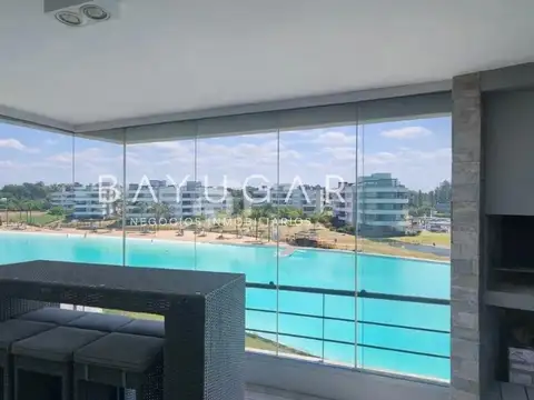 Venta - Departamento en Lagoon Pilar - Vista a la Laguna y Terraza