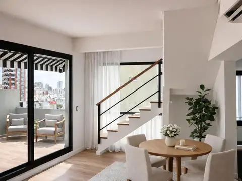 Venta 2 amb dúplex Arenales 2500 Recoleta a estrenar - Pura luz gran terraza