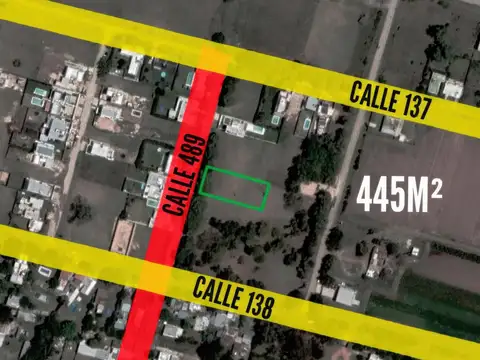 Terreno en venta - 445Mts2 - Gonnet