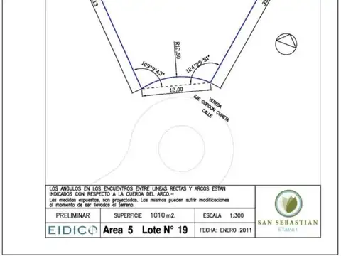 Terreno en Venta en San Sebastián, USD 39.000