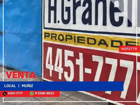 Local - Venta - Argentina, Mu?iz - Gral. Las Heras 1000