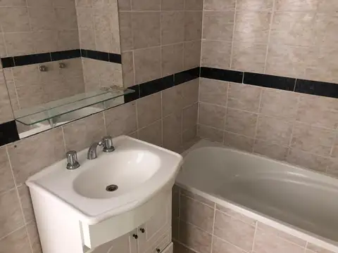 Departamento 2 ambientes con 1 baño
