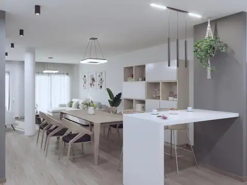 Departamento Monoambiente con 1 baño