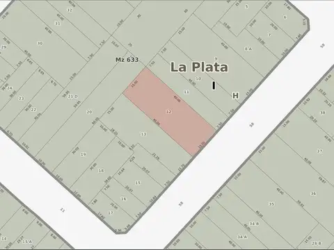 Terreno en Venta en La Plata, Partido de La Plata