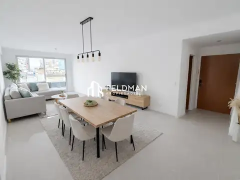 3 ambientes a estrenar seg 24hs full amenities losa radiante