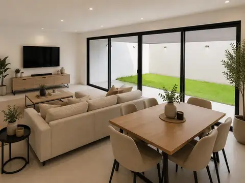 Duplex 4 ambientes a estrenar con jardin y cochera en Ballester!