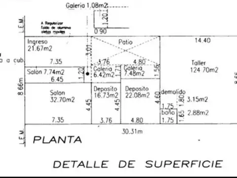 Galpon en Venta 56 años