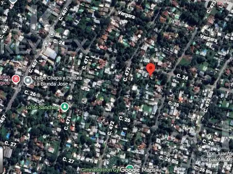 Terreno con casa a demoler en venta, City Bell