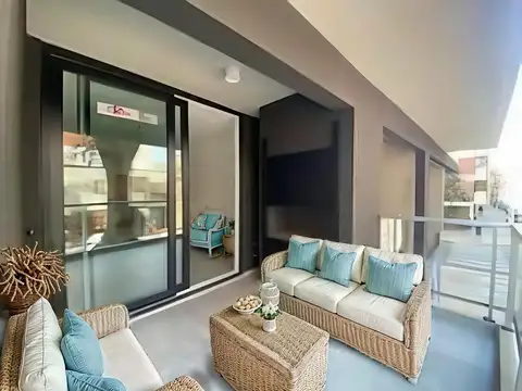 VENTA DEPARTAMENTO DE 2 AMBIENTES CON BALCON TERRAZA Y PARRILLA EN VILLA DEL PARQUE