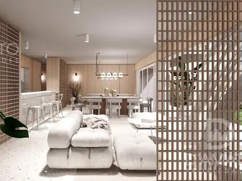 Departamento 3 ambientes con 2 baños