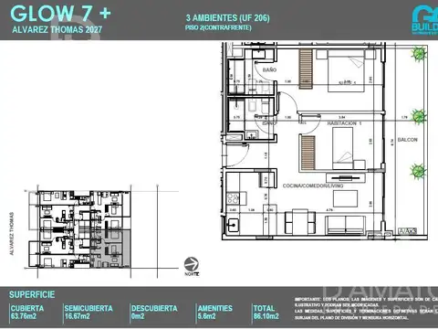 Departamento en Venta 1 año