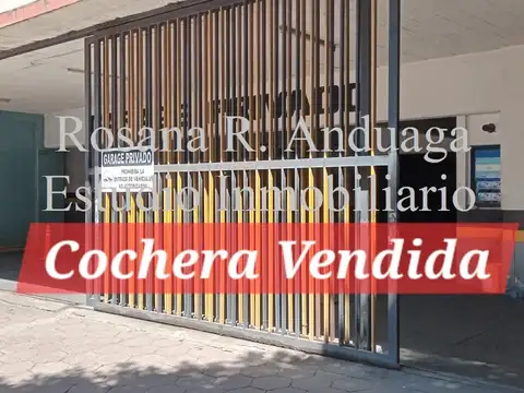 VENDIDA - Cochera Fija en venta en Villa Crespo -