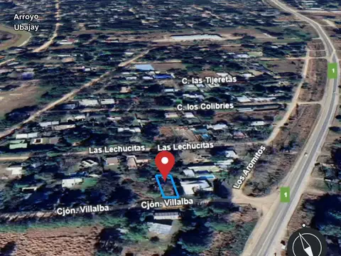 Venta Terreno Santa Fe -  en  Cjon. Villalba S/N (Ruta 1 Km 8) San Jose del Rincon, Santa Fe