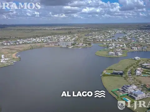 Lote de 990 m2 AL LAGO, en venta  en  Muelles, Puertos del Lago
