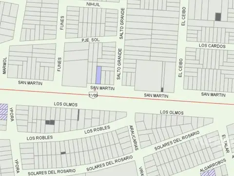 Sobre Ruta Nacional 9, San Martin s/n