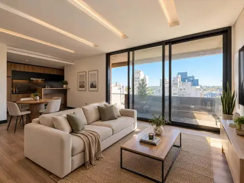 Departamento 2 ambientes a estrenar · Chauvin